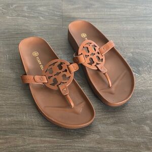 Tory Burch Miller Cloud Women's Brown Sandals